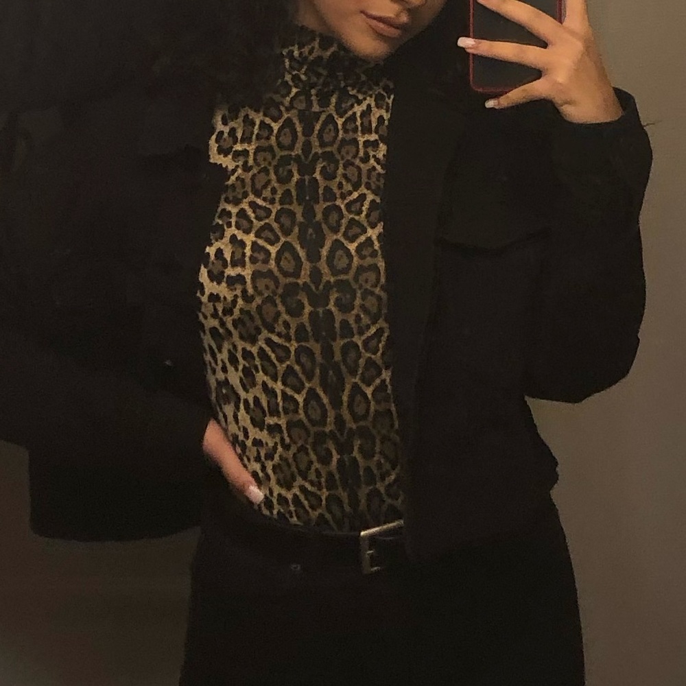 VESTIQUE CHEETAH BODYSUIT